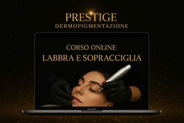 💻 Corso Online Dermopigmentazione Labbra e Sopracciglia