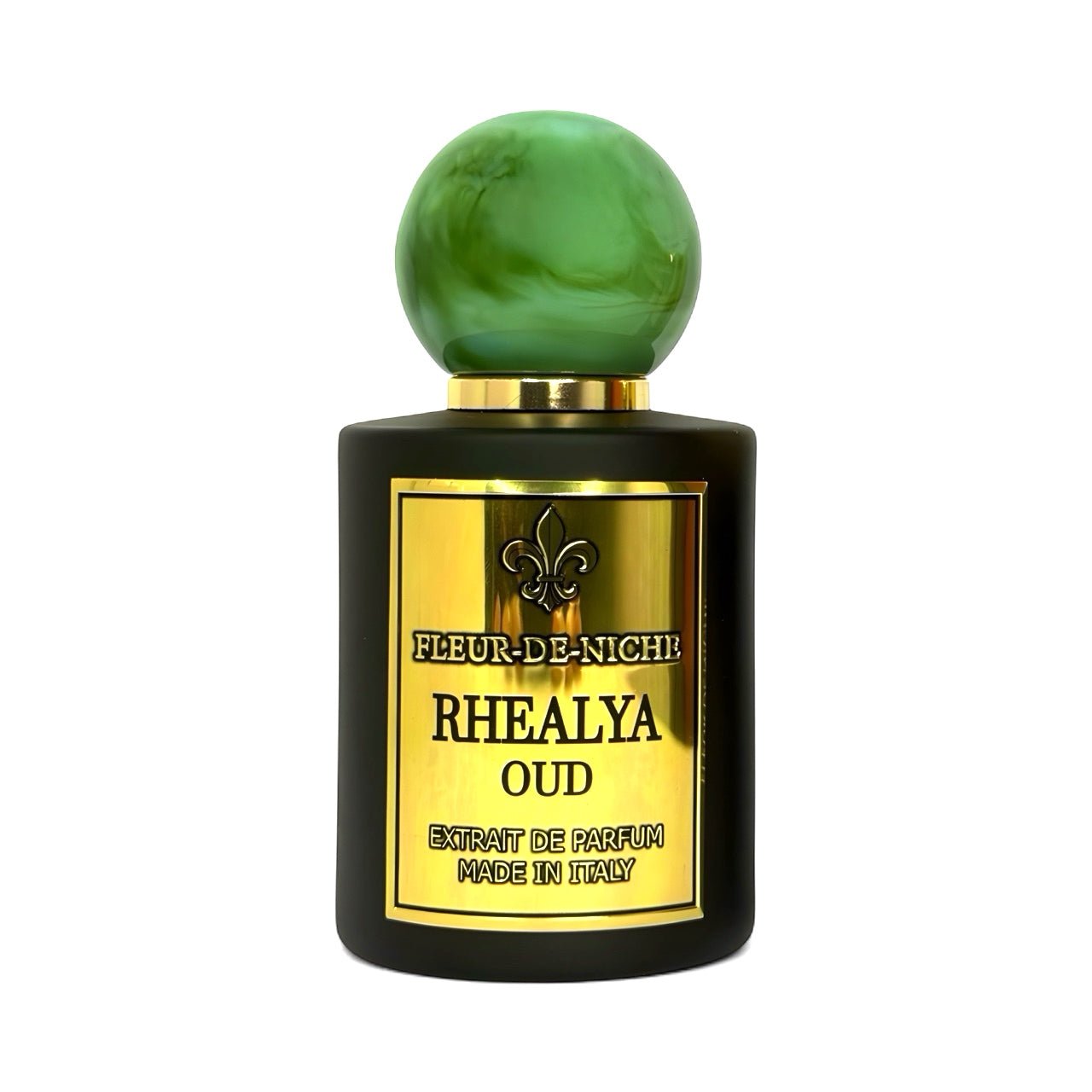 Dettaglio flacone Rhealya Oud – note di rhum, spezie e oud moderno
Nome file: rhealya-oud-mood.jpg