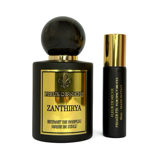 Dettaglio Zanthirya – note di rosa damascena, ribes nero e patchouli